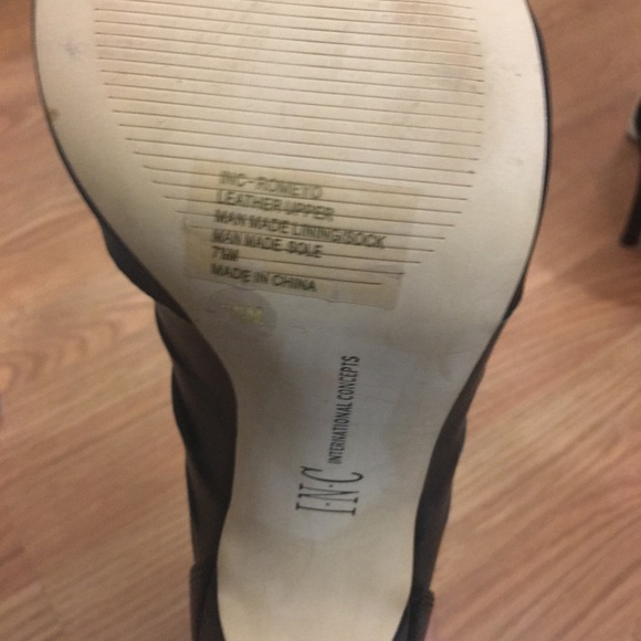 Pair of INC high heel booties - Picture 8 of 8